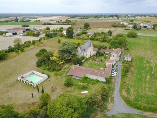 Gite Du Manoir Des Roches Saires Buitenkant foto